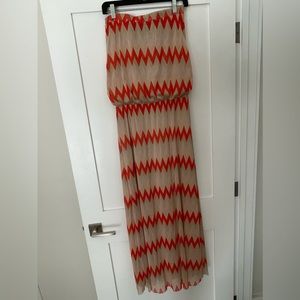 Geometric pattern dress